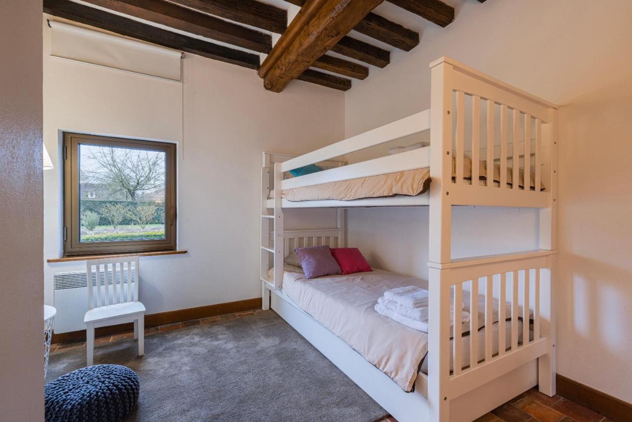 Maison "Jardin Gaillard" Bieville-en-Auge Bagian luar foto