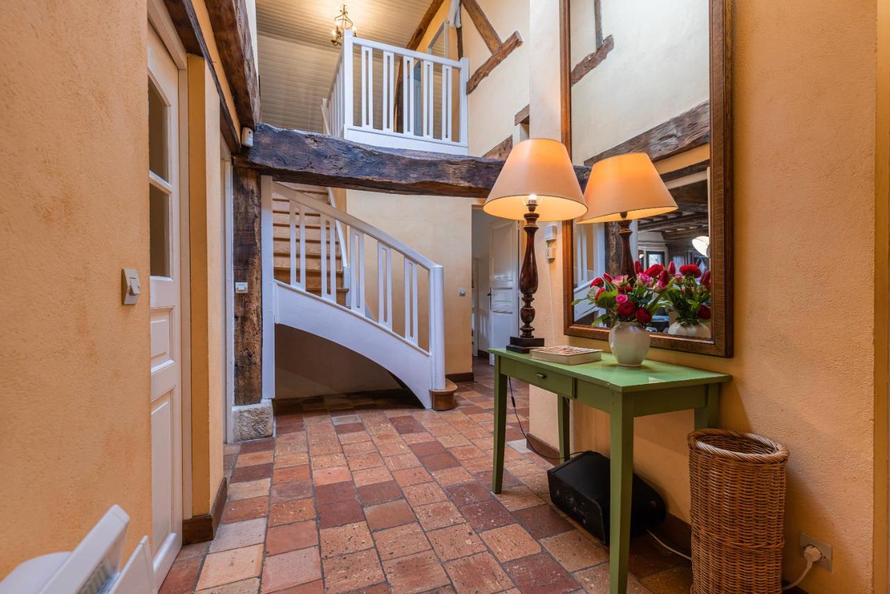 Maison "Jardin Gaillard" Bieville-en-Auge Bagian luar foto