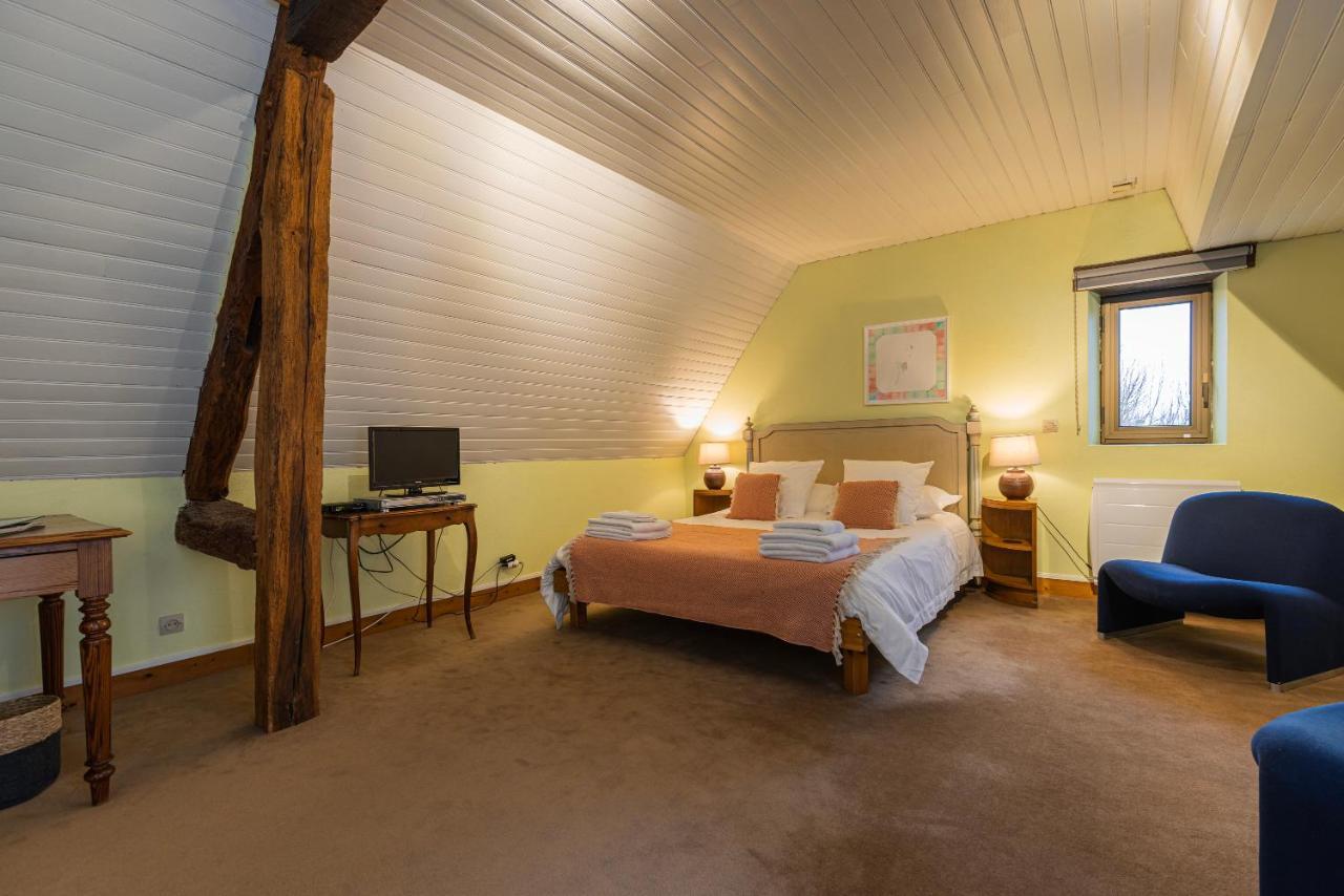 Maison "Jardin Gaillard" Bieville-en-Auge Bagian luar foto