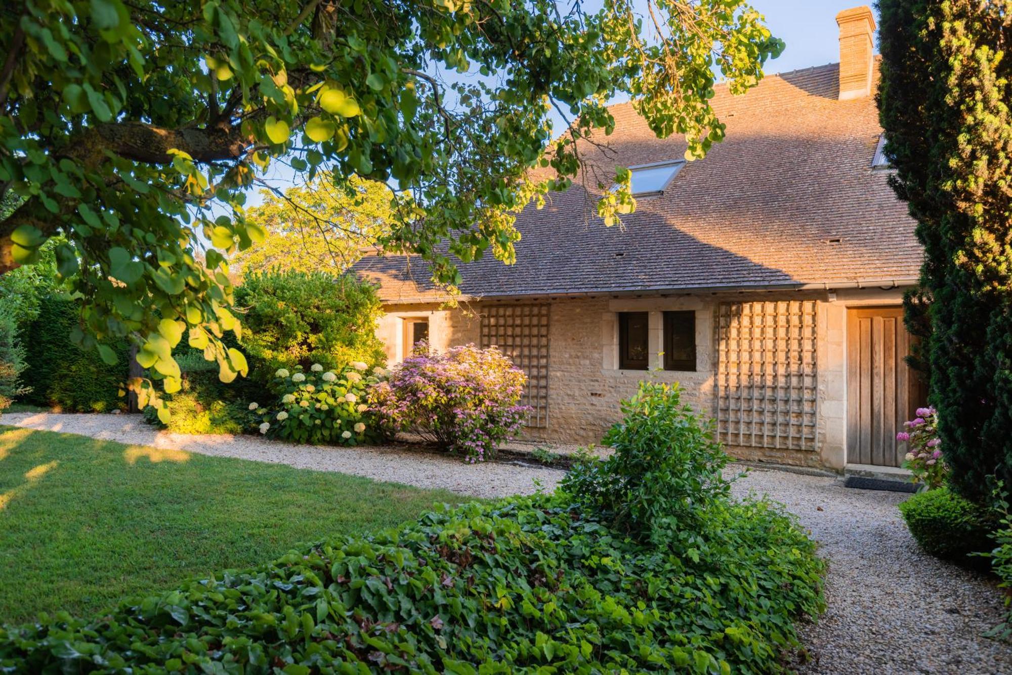Maison "Jardin Gaillard" Bieville-en-Auge Bagian luar foto