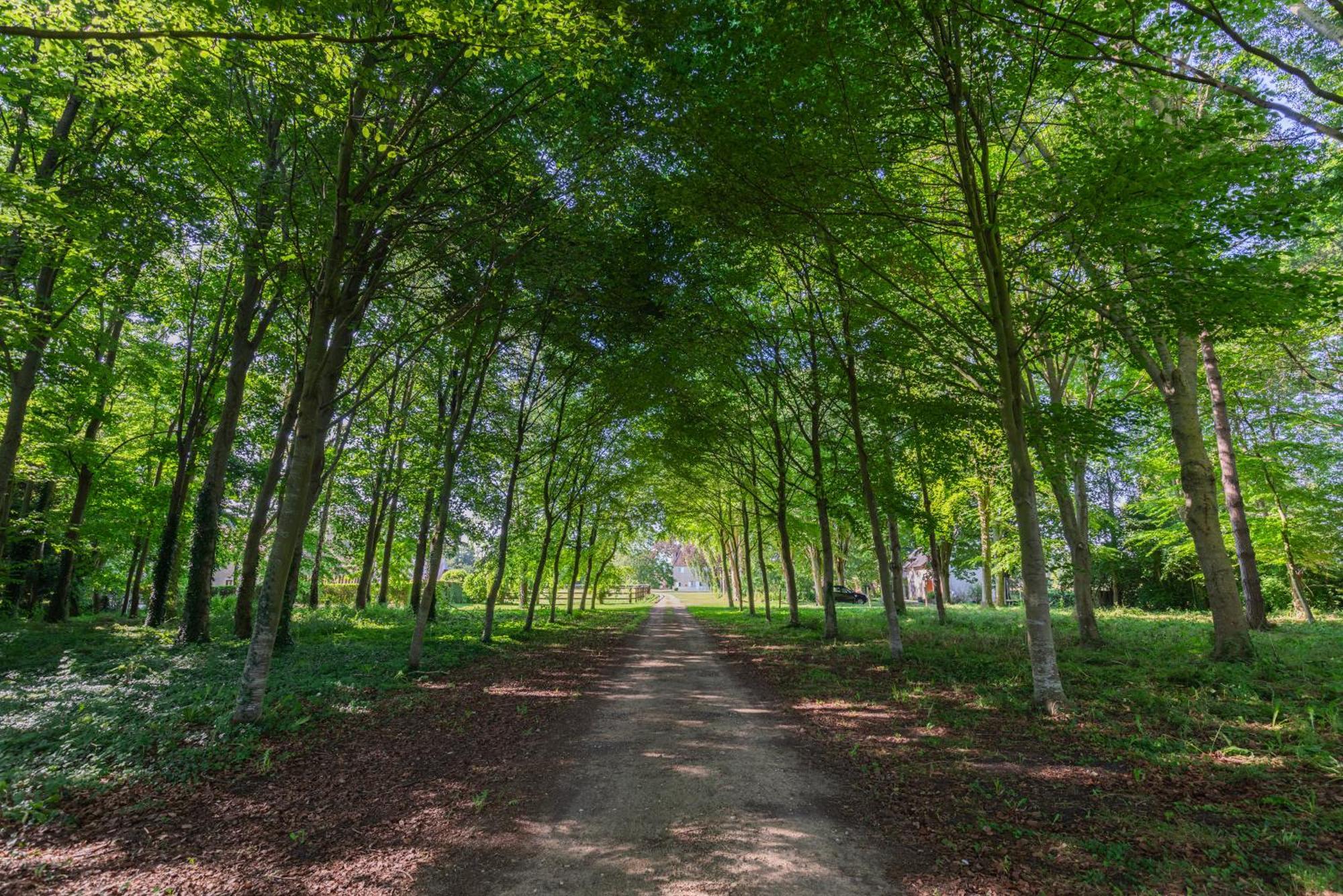 Maison "Jardin Gaillard" Bieville-en-Auge Bagian luar foto